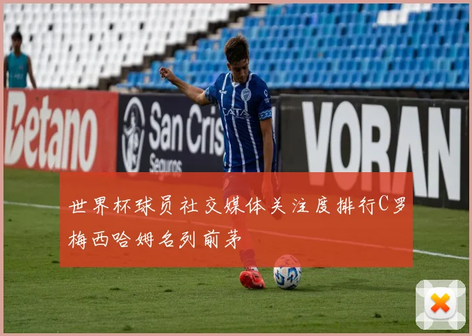 世界杯球员社交媒体关注度排行C罗梅西哈姆名列前茅