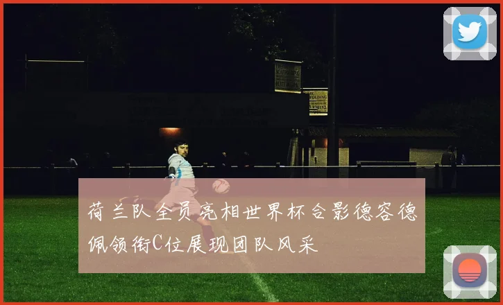 荷兰队全员亮相世界杯合影德容德佩领衔C位展现团队风采